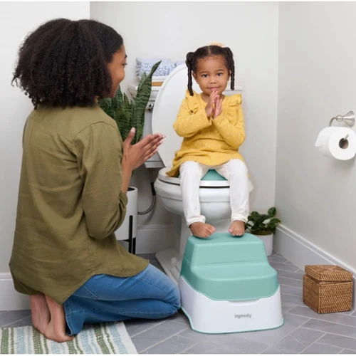 Підставка дитячий 3 в 1 Prepare to Potty Ingenuity (17143) (12914171431): Особливості Подставка, Наличие крышки