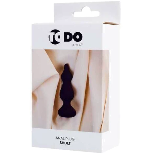 Анальная пробка ToDo Anal Plug Sholt (фиолетовая)