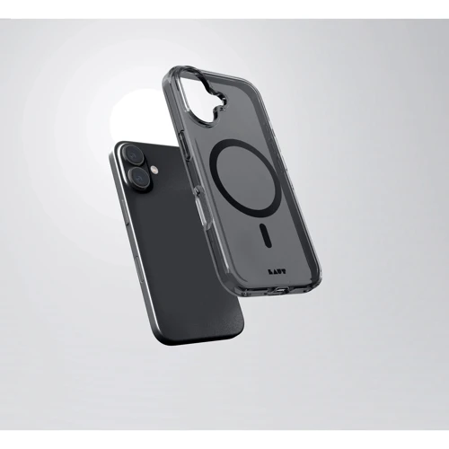 Чехол для iPhone LAUT CRYSTAL-M Transparent Black (L_IP24A_CRM_UB) for iPhone 16 фото 6