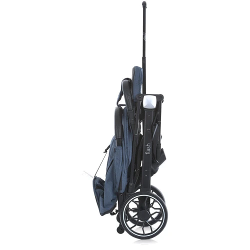 Детская прогулочная коляска Bambi M 5727 Flash Blue Синяя (M 5727 Blue) фото 8