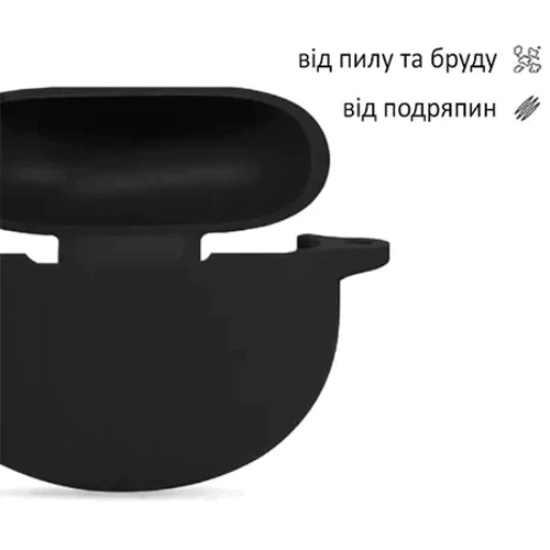 Чехол BeCover Silicon Case Black (710179) for Huawei Freebuds Pro: Материал Силикон