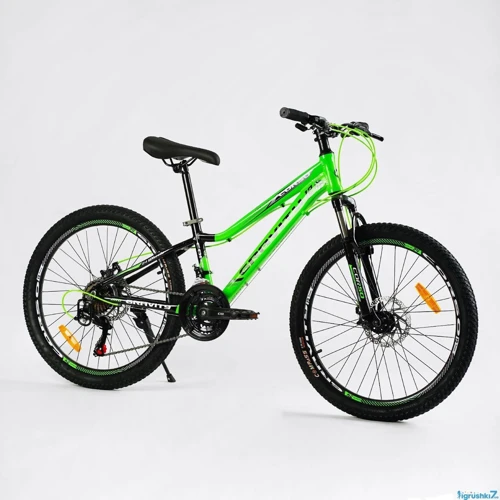 Спортивний велосипед Corso Gravity Shimano салатовый (GR-24275)