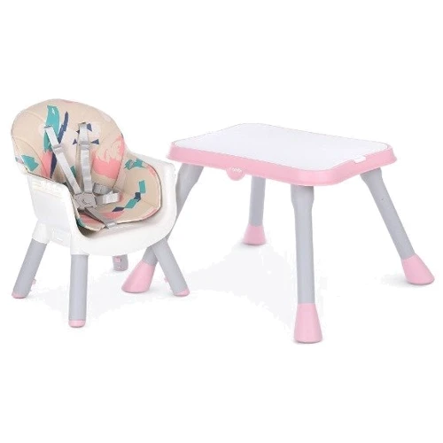 Стульчик для кормления Bambi pink (M 5672-8): Тип трансформер