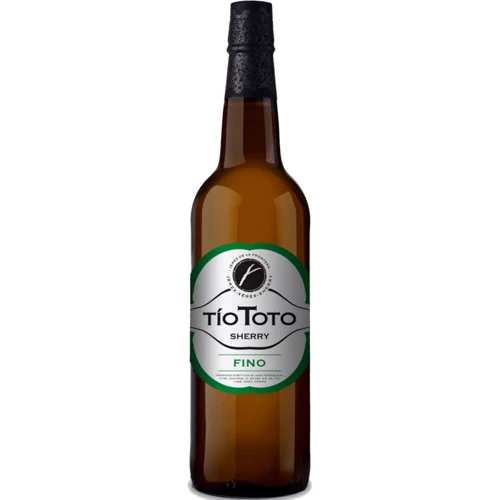 Вино Sherry Tío Toto Fino біле 0.75 л (WHS8412449102498)