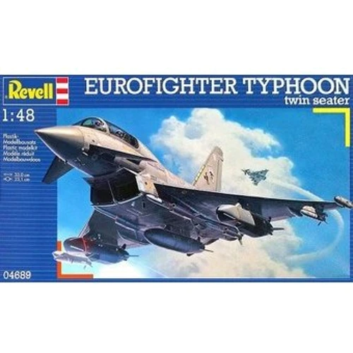 Revell (1:48) Самолет (1998г.,Герм./Великобр./Италия/Испания) Eurofighter Typhoon "Twinseater" (04689): Производитель Revell