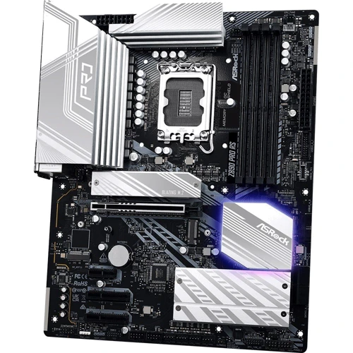 ASRock Z890 Pro RS: Дополнительно Поддержка UEFI, Поддержка RAID, Радиатор на VRM