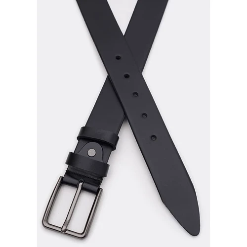 Мужской ремень Borsa Leather черный (115v1fx70-black): Пол Мужской