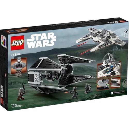 Конструктор LEGO Star Wars Мандалорский истребитель против перехватчика TIE (75348) фото 4
