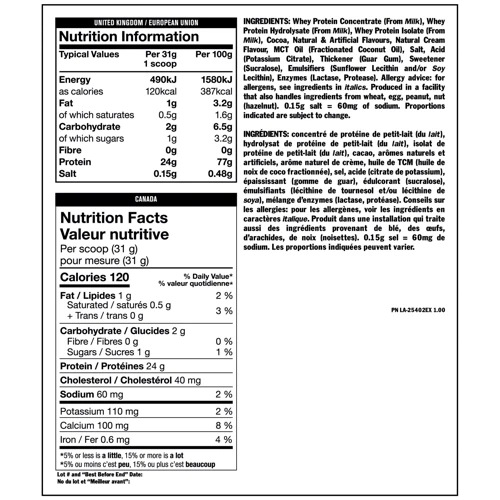 Протеин Mutant Pro 908 g /29 servings/ Cookies and Cream: Вид Сывороточные