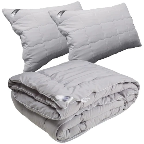 Одеяло Руно Grey 200х220 см + подушка 50х70 см (2 шт.) (925.52Grey)