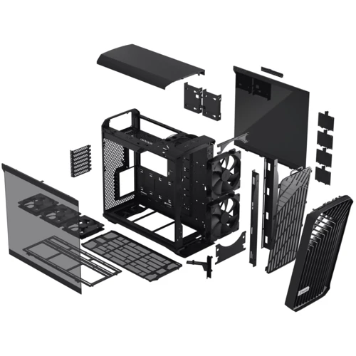Корпус Fractal Design Torrent Black TG Light Tint (FD-C-TOR1A-01) фото 6