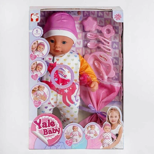 Пупс Yale Baby с аксессуарами (YL 1990 I)