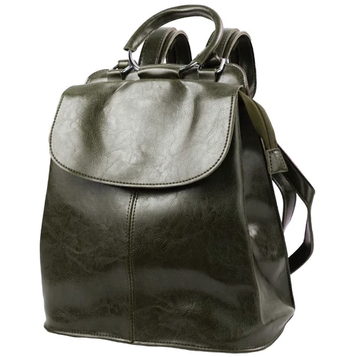 Жіночий рюкзак Valiria Fashion зелений (4DETBI9945-4): Матеріал Штучна шкіра
