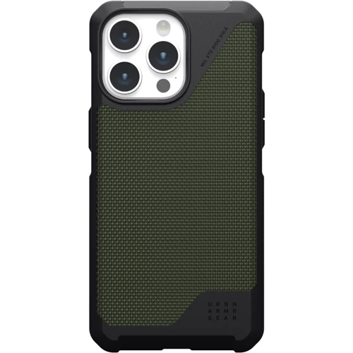 Чохол для iPhone Urban Armor Gear UAG Metropolis LT Magsafe Kevlar Olive (114297113972) для iPhone 15 Pro Max: Тип чохла накладка на заднюю часть