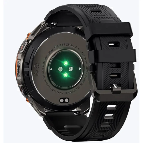 Смарт-годинник Kospet Tank T3 Ultra 2 Black Silicone Basic