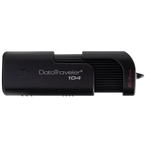 USB-флешка Kingston 64GB DataTraveler 104 USB 2.0 Black (DT104/64GB) фото 6
