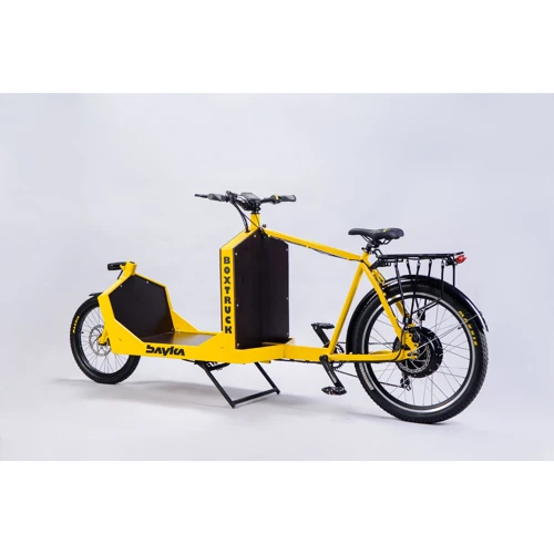 Электровелосипед Bayka Box Truck, motor wheel 40 Ah: Особенности С сиденьем, С рулем, С багажником