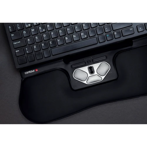 Мишка Contour RollerMouse Pro 3 Black: Тип сенсора оптический