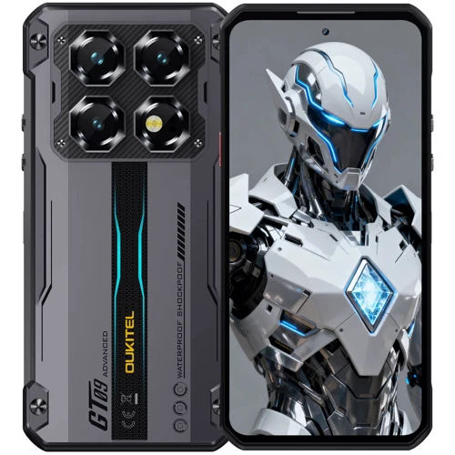 Смартфон Oukitel WP60 16/512Gb Black: Дисплей 7.2" IPS (720x1560) / 239 PPI / Corning Gorilla Glass 5