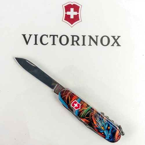 Мультитул Victorinox CLIMBER ZODIAC Сапфировый дракон 1.3703.Z3260p (Vx13703_Z3260p) фото 8