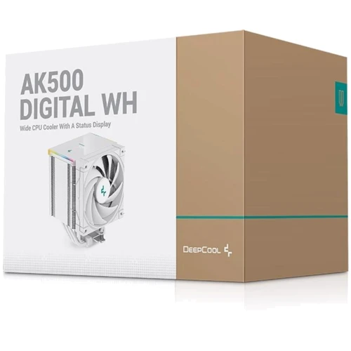 Кулер Deepcool AK500 DIGITAL WH (R-AK500-WHADMN-G): Потужність, що розсіюється, Вт 240
