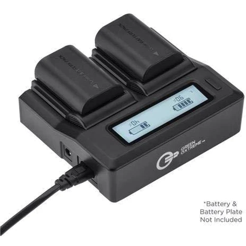 GREEN EXTREME UNIVERSAL DUAL CHARGER WITH LCD (GXCH2) фото 4
