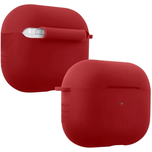 Чехол для наушников LAUT POD with Lava Red (L_AP4_POD_R) for Apple AirPods 3 фото 1