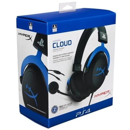 Навушники HyperX Cloud for PS4 Black/Blue (HX-HSCLS-BL/EM / 4P5J7AM): Чутливість (дБ) 95
