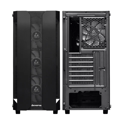 Корпус CHIEFTEC Gaming Hunter Tempered Glass Edition (GS-01B-OP) фото 5