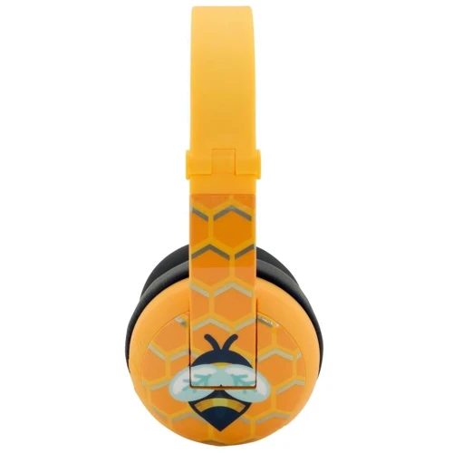 Наушники BuddyPhones Wave Bee, Yellow (BT-BP-WV-BEE): Тип крепления оголовные