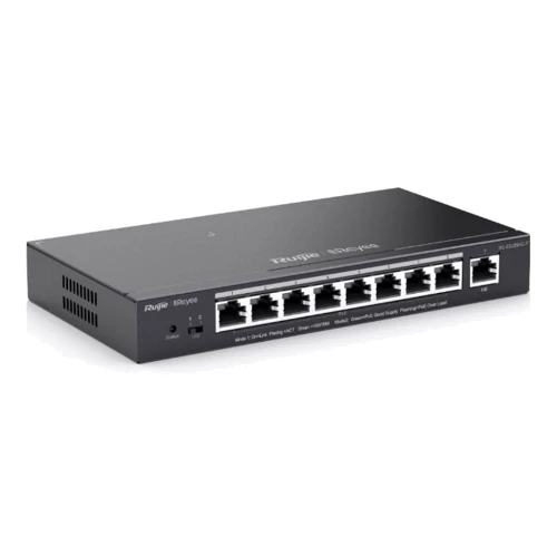 Сетевой коммутатор Ruijie Networks RG-ES209GC-P: Порты только Gigabit Ethernet (10/100/1000)