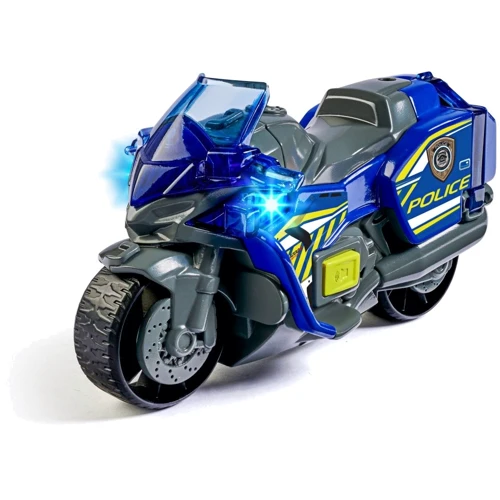 Полицейский мотоцикл Dickie Toys с выдвижным знаком 15 см (3302031)