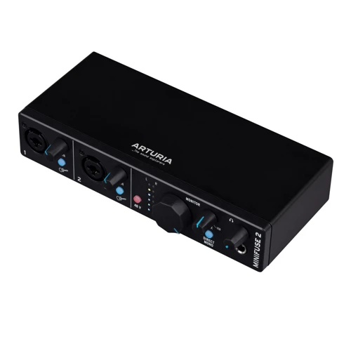 Аудиоинтерфейс Arturia MiniFuse 2 (Black): Количество каналов 2.0