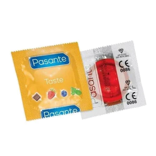 Презерватив Pasante Taste Strawberry со вкусом клубники: Тип Ароматизированные