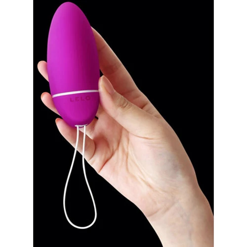 Lelo Luna Smart Bead Deep Rose - вагинальный тренажер с вибрацией, 8.2x3.4 см