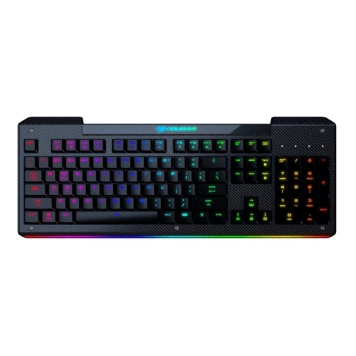 Клавіатура Cougar Aurora S Black: Тип клавіш мембранний