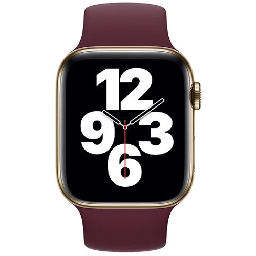 Аксесуар для Watch Apple Solo Loop Plum Size 8 (MGT83) for Apple Watch 42 / 44mm: Сумісність Apple Watch 45mm, Apple Watch 42mm, Apple Watch 44mm