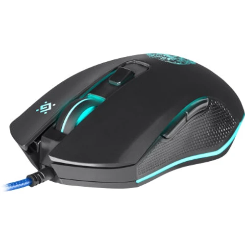 Мышь Defender Sleipnir GM-927 USB Black (52927): Эргономика симметричная для левшей