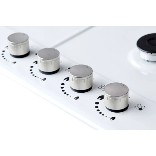 Варочная поверхность газовая Borgio 6721-17 White Enamelled фото 4
