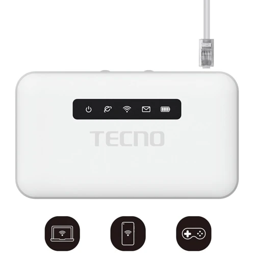 3G модем Tecno TR118 (4895180763953): Интерфейс подключения LAN, Wi-Fi