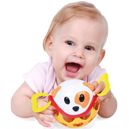 Брязкальце М'який м'яч Собака, BeBeLino