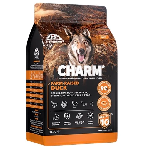 Сухой корм Charm Farm-Raised Duck Фермерская утка беззерновой для собак 0.34 кг (59668)