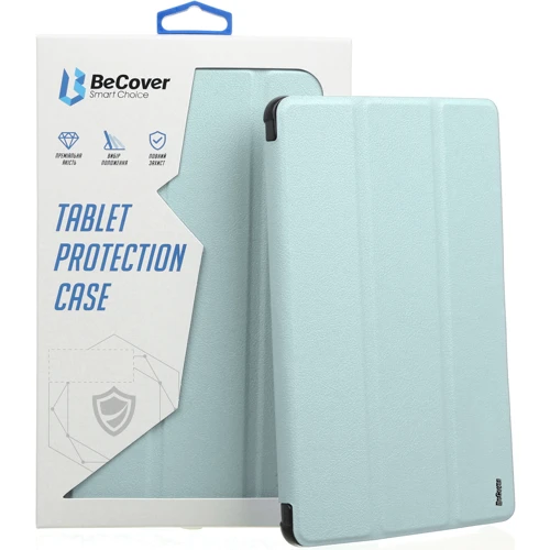 Аксессуар для iPad BeCover Tri Fold Soft TPU Silicone Light Blue for iPad Air 13 (2024 / 2025) (711741) фото 6