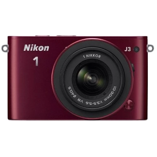 Nikon 1 J3 kit 10-30mm VR Red: Змінний об'єктив Nikon 1