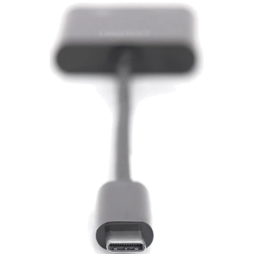 Адаптер Digitus Adapter USB-C to HDMI+USB-C Black (DA-70856): Інтерфейс підключення USB-C