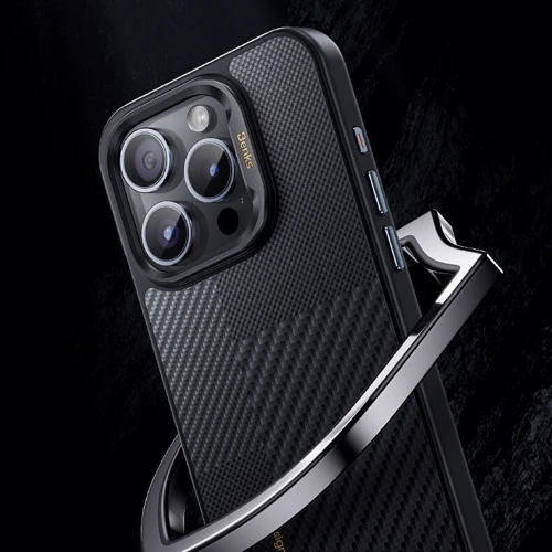 Чохол для iPhone Benks MagClap ArmorPro Case Montage Black для iPhone 15 Pro фото 21