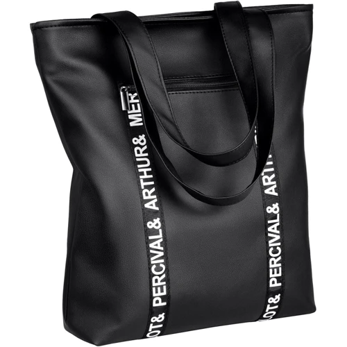 Женская сумка шоппер Sambag Shopper Tote черная (93230001)