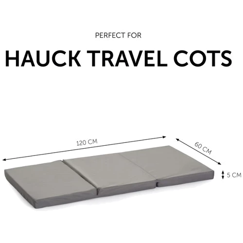 Складной матрас к кроватке Hauck Sleeper Grey 89092-9: Длина, см 120