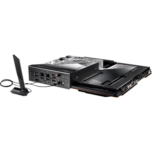 ASUS ROG MAXIMUS Z690 EXTREME GLACIAL: Разъемы на задней панели USB 3.2 Gen 2, Ethernet RJ-45, HDMI, Thunderbolt, USB Type-C
