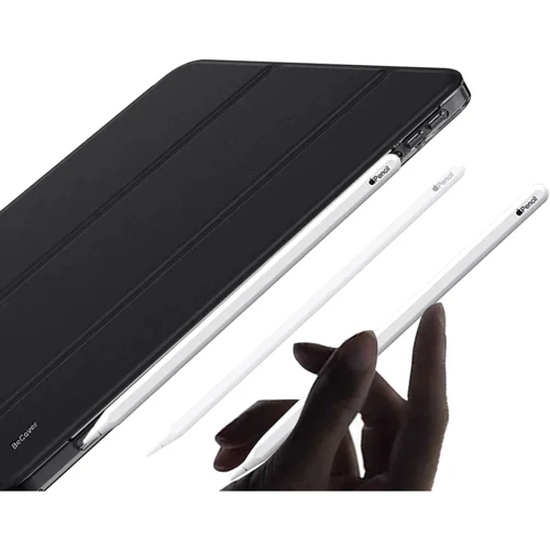 Аксесуар для iPad BeCover Case Book Tri Fold Hard Black для iPad Air 2020/iPad Air 2022 (706860): Особливості трансформируется в подставку, Удобно держать в руке, Стильный дизайн, Надежная защита от царапин и загрязнений